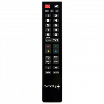 Superior Daljinski upravljač, za TV prijemnike, PC programiranje - SIMPLY+