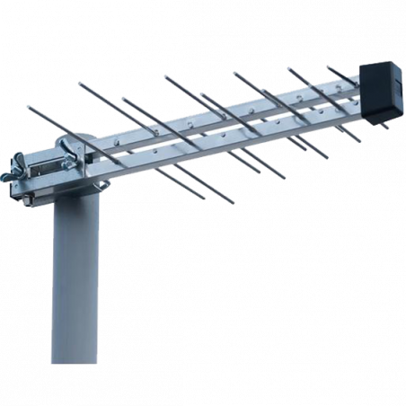 Iskra Antena Loga UHF, dužina 40cm, dobit 7.5dB, F-konektor - P-20 DTT/G
