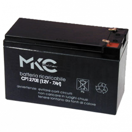 MKC Baterija akumulatorska, 12V / 7Ah - MKC1270P