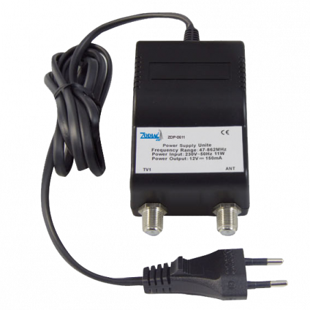 ZODIAC Adapter 12V 100mA, 1 ulaz - 1 izlaz - ZDP-0611