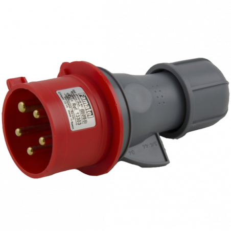 Famatel Utikač, 32A/380÷415, 5 Polni (3P+N+E), IP44 - 13303