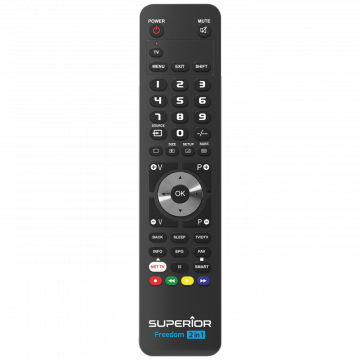 Superior Daljinski upravljač, za 2 uređaja, PC programiranje - SUPERIOR 2:1 FREEDOM - black