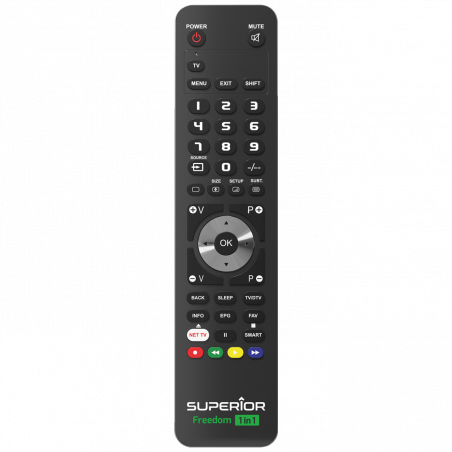 Superior Daljinski upravljač, za 1 uređaj, PC programiranje - SUPERIOR 1:1 FREEDOM - black