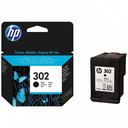 HP Tinta 302 (F6U66AE), crna, 3,5ml, 190 stranica