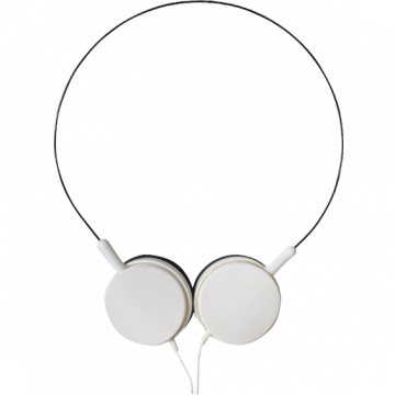 SAL Slušalice, stereo,  3,5mm, okretljivi zvučnici, bijele - HPH 6/WH
