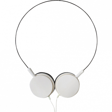 SAL Slušalice, stereo,  3,5mm, okretljivi zvučnici, bijele - HPH 6/WH