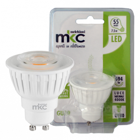 MKC Sijalica,LED 7.5W, 220V AC,60° prirodno bijela svjetlost - LED MR-GU10/7.5W-N