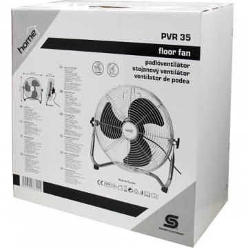 home Ventilator podni, promjer 35cm, 60W, Inox - PVR 35