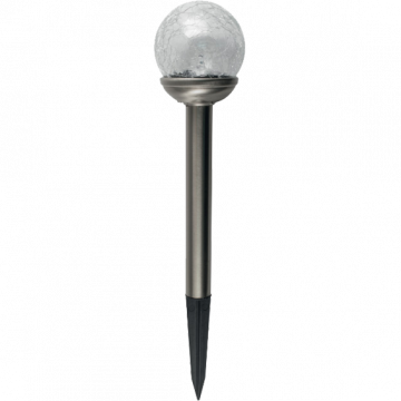 home Solarna vrtna LED lampa, metal/staklo, 200 mAh - MX 812