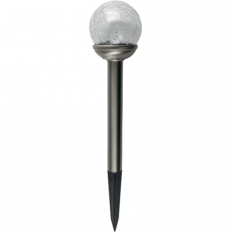 home Solarna vrtna LED lampa, metal/staklo, 200 mAh - MX 812