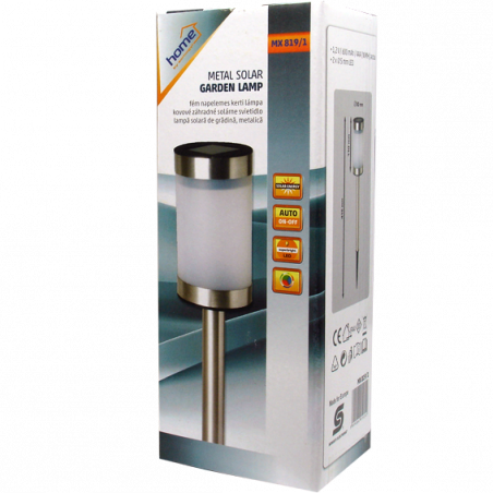 home Solarna vrtna LED lampa, višebojna, 600 mAh - MX 819/1