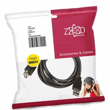 ZED electronic USB produžni kabl, dužina 5.0 metara - USBC/5