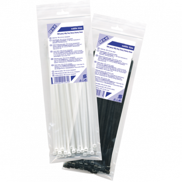 USE Plastične vezice 4,8mm x 300mm, pakiranje 25 kom.  - CT 300/4,8