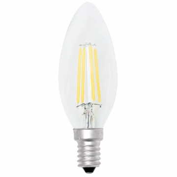 MKC Sijalica,LED 4W, E14, 3000K,220V AC, toplo/bijela svjetlost - LED CANDELA C35 E14/4W