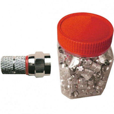 ZODIAC F-Konektor 5mm, za koaksijalni kabl 5mm, pak 100 kom - F 5MM C/ORING