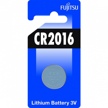 Fujitsu Baterija litijska, CR2016, 3V, dugmasta, blister 1 kom - CR2016/BP1
