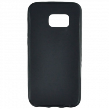 Platoon Maska za Samsung S6 edge, crna - SAMSUNG S6 Edge FUTROLA SILIKONSKA