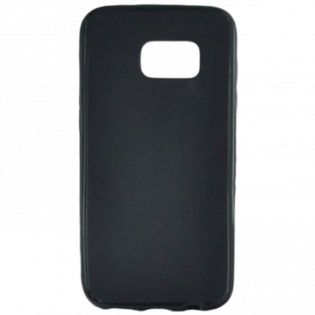 Platoon Maska za Samsung S6 edge, crna - SAMSUNG S6 Edge FUTROLA SILIKONSKA