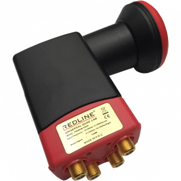 REDLINE LNB Quad, 0,2dB sum, vodonepropusan - WL-4