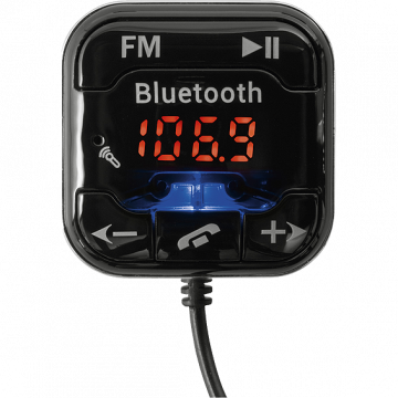 SAL FM modulator 5in1, BT handsfree, 12V/24V, 2.1A punjač - FMBT 14