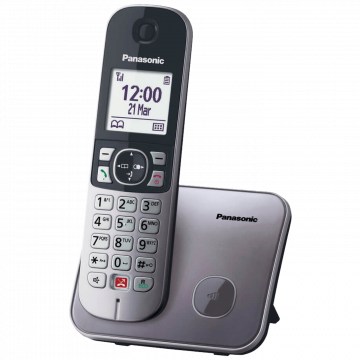 Panasonic Telefon bežični, DECT, 1,8" LCD zaslon, spikerfon - KX-TG6811FXM