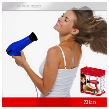 Floria Fen za kosu, 2000 W, crna - ZLN8983/BK OLD