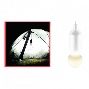 home  Lampa, LED,  na baterije, potezna, bijela - PLZ 1/WH