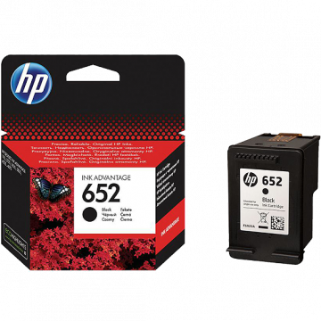 HP Tinta 652 (F6V25AE), crna, 360 str