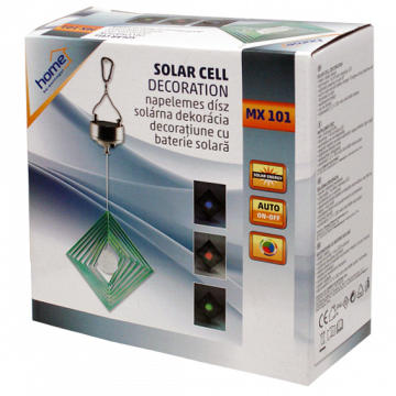 home Solarna vrtna rasvjeta, viseći ukras, 250 mAh - MX 101