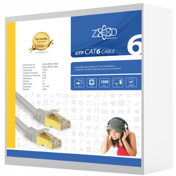 ZED electronic Mrežni FTP kabl, CAT6, 30 met - FTP6/30
