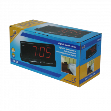 home Sat sa alarmom, LED zaslon - LTC 02