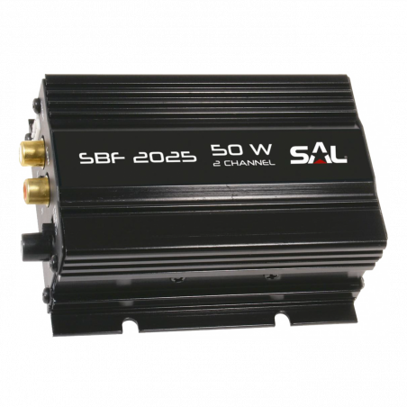 SAL Auto pojačalo, dvokanalno, 2 x 25W - SBF 2025