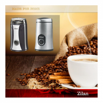 Zilan Mlin za kafu, spremnik 50 g., 150 W, INOX/crna - ZLN8013/BK