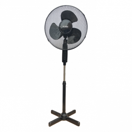 Floria Ventilator sa postoljem, promjer 40 cm, 40 W, crna - ZLN1181