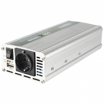 SAL Adapter 12V na 220V, snaga 1000/2000W, USB port - SAI 2000USB