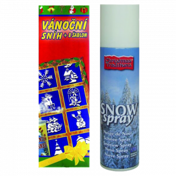 home Dekorativni sprej, 8 šablona, 150ml - MO 430524