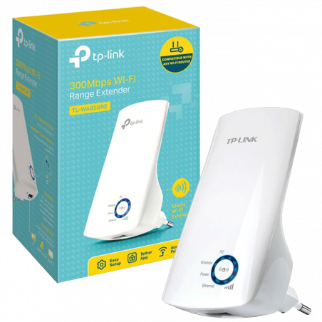 TP-LINK Wireless-N Extender-Access Point, 300Mbps, 2,4GHz - TL-WA850RE