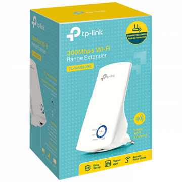 TP-LINK Wireless-N Extender-Access Point, 300Mbps, 2,4GHz - TL-WA850RE