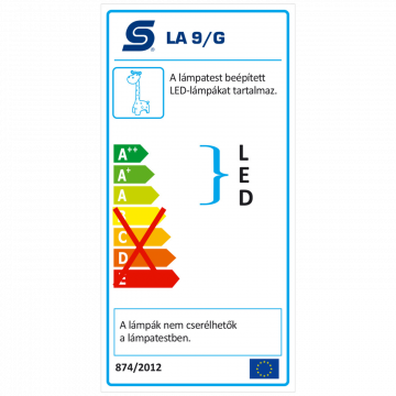 home Lampa, LED, stolna, za dječije sobe, žirafa - LA 9/G