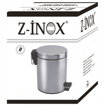 Zilan Kanta za smeće sa pedalom, 12 l, INOX - ZLN6904