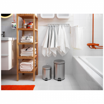 Zilan Kanta za smeće sa pedalom, 12 l, INOX - ZLN6904