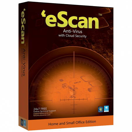 eScan eScan Anti-Virus & Cloud Security - ESCAN ANTI VIRUS WIN.CLOUD SEC.
