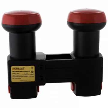 REDLINE LNB Multi degree 1+1,0.1dB,podesivi nosač, 10.70GHz-12.75GHz