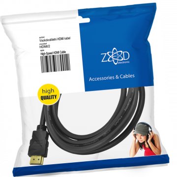 ZED electronic HDMI kabl, 2.0 met - HDMI/2