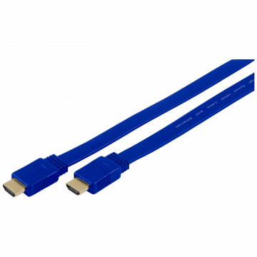 ZED electronic HDMI kabl, plosnati, 1.5 met, ver. 2.0, 3D, Ethernet - HDMI-FLT/1,5
