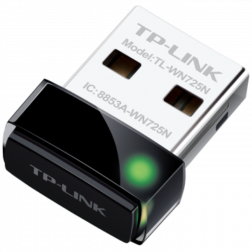 TP-LINK Wi-Fi mrežna kartica, USB, 2.4 GHz, 150 Mbps, nano - TL-WN725N
