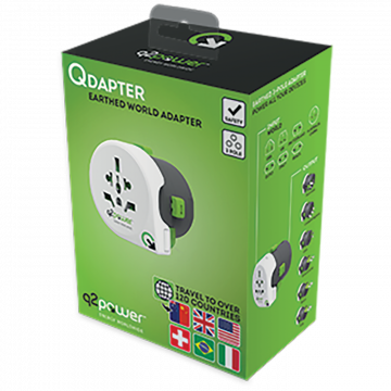 q2power Adapter, strujni, univerzalni - QDAPTER