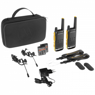 Motorola Walkie Talkie, domet 10 km, 16 kanala, vodootporno - TLKR T82 Extreme