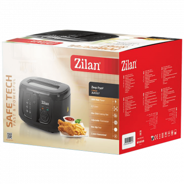 Zilan Friteza, kapacitet 2.5 l, 1800 W, crna - ZLN2317