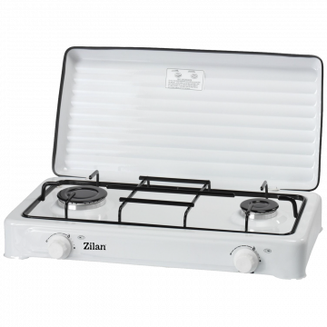 Zilan Plinski rešo sa 2 plamenika, 1600 W, bijela - ZLN0025/WH